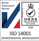 ISO 14001 Environmental management logo